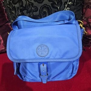 🖤Tory Burch nylon/ leather crossbody very clean retail $500